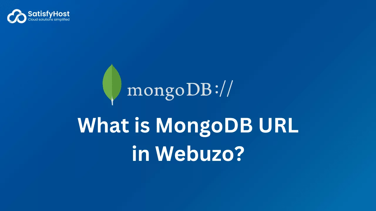 What is MongoDB URL in Webuzo?