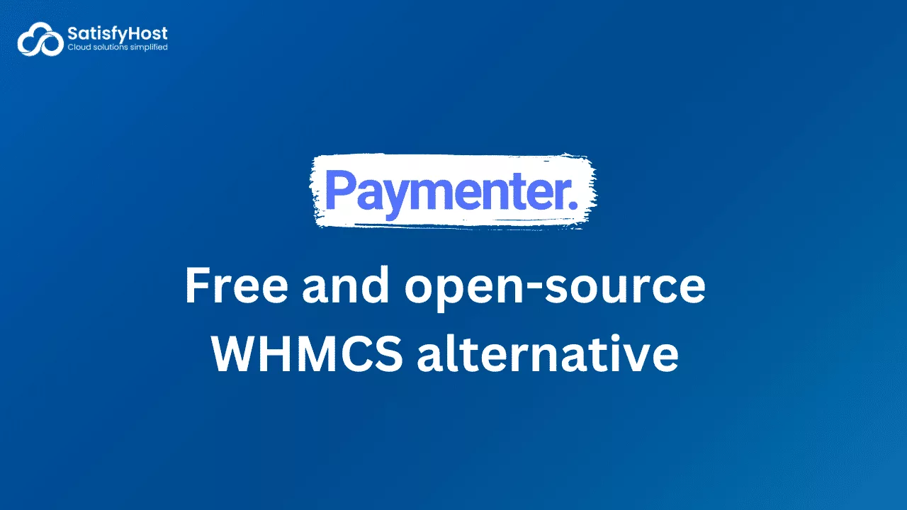 Paymenter : Best free and open-source WHMCS alternative